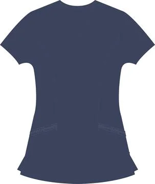 Idol Includes Soft V-Neck Line Vectors Stock Illustration