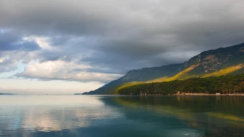 Idyllic Aegean Coast Stock Footage 86181685