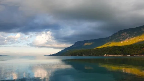 Idyllic Aegean Coast Stock Footage 87445951