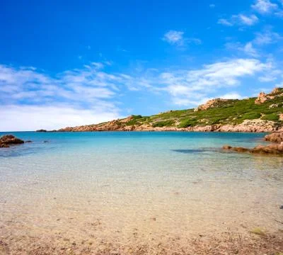 Idyllic bay, sardinia Stock Photos