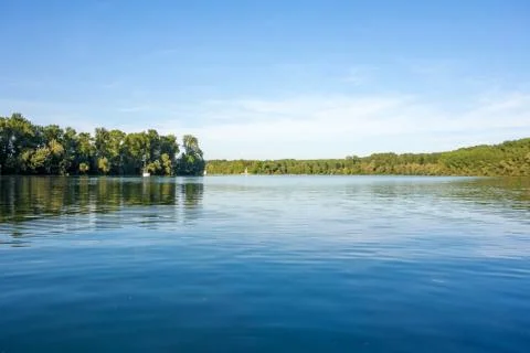 Idyllic lake Stock Photos