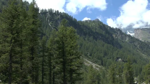 Idyllic Mountain Location 2 Stock Footage 32282529
