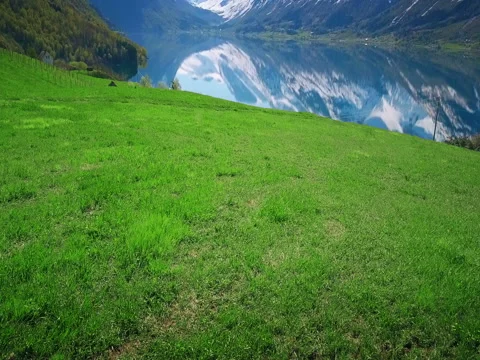 Idyllic nature of Norway Stock Footage 76805887