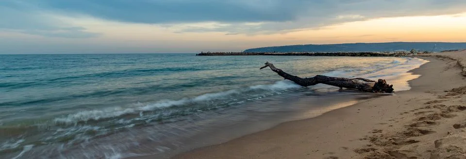 Idyllic panoramic view Stock Photos