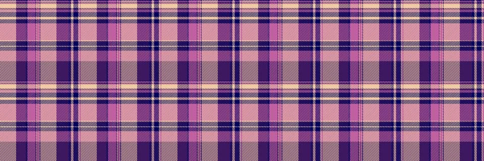 Idyllic plaid pattern texture, row background vector seamless. Living room .. Stock Illustration