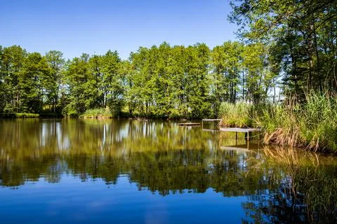 Idyllic relaxing view Foto stock