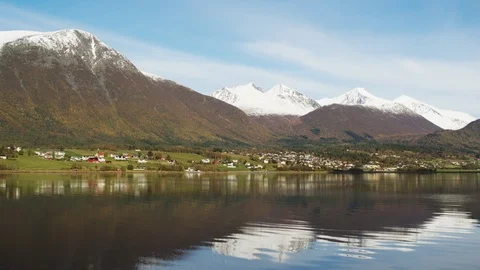 Idyllic shot of remote Norway Vídeo Stock 117789111