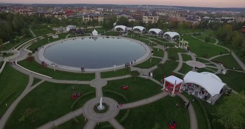 Idyllic Summer Landscape Stock Footage 88303808