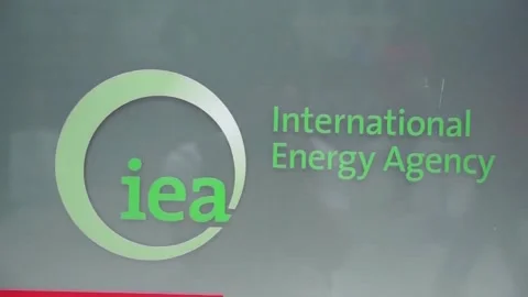 IEA proposes record release of oil reserves against soaring prices Stock Footage 330542599