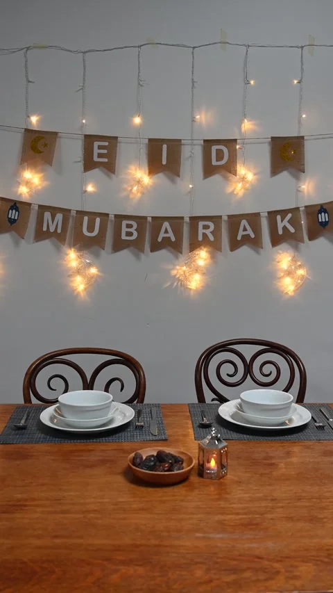 Ied Mubarak adha Stock Footage 244118580