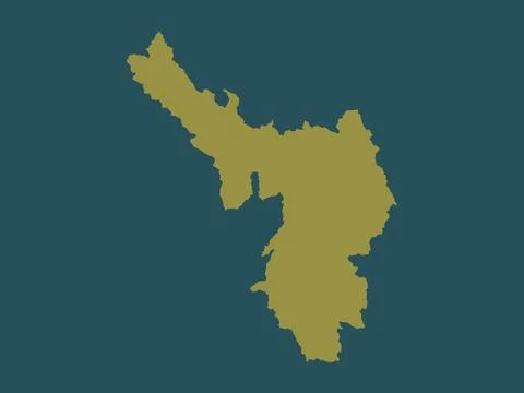 Ien Bien, Vietnam. Solid color shape Stock Illustration