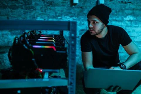 If there's a bug, he'll find it Foto stock