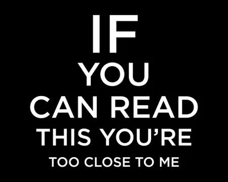 If You Can Read This / Simple Text Quote Tshirt Design Stock Illustration