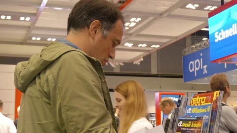 IFA, BERLIN - SEPTEMBER 5 2016: Pavilion API at IFA Global Markets in Berlin, Stock Footage 116029821