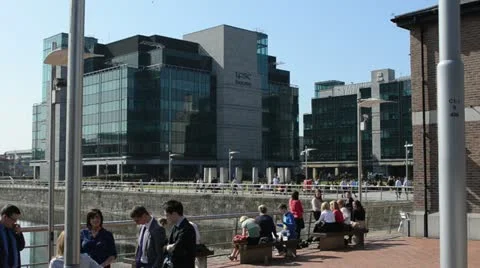 IFSC Dublin 動画素材 10906195