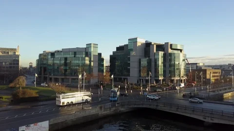 IFSC Dublin Stock Footage