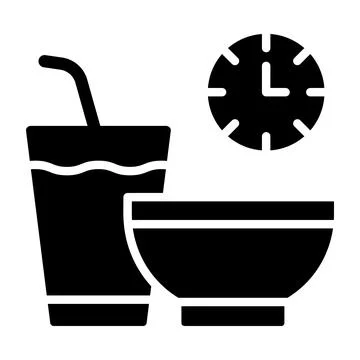 Iftar Vector Icon Design Illustration Stock Illustration