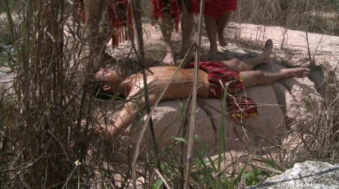 Ifugao warriers 5 Stock Footage 516597