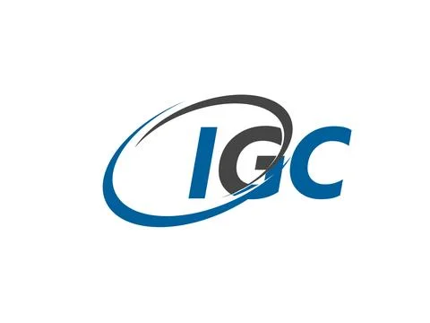 IGC logo, design, vector illustration Stock Illustration