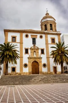 Iglesia de la Merced in Ronda Fotos de archivo