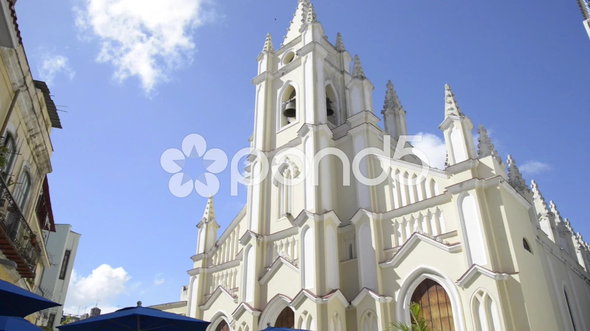 Iglesia del Santo Angel Custodio - Havan... | Stock Video | Pond5