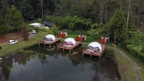 Igloo camp ranca upas Video stock 221685772