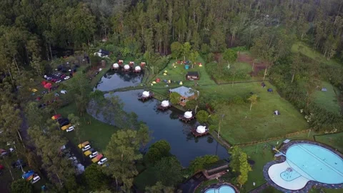 Igloo camp ranca upas Video stock 221687392