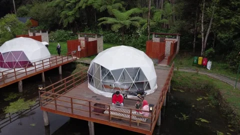 Igloo camp ranca upas Video stock 221688867