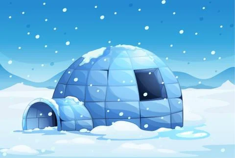 Igloo Illustrazione stock