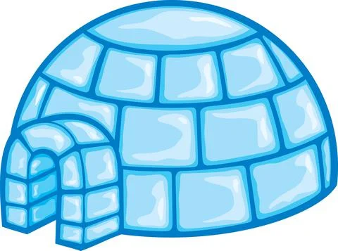Igloo Stock Illustration