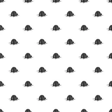 Igloo pattern seamless Stock Illustration