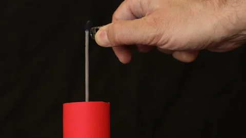 Ignite the dynamite for explosions Stock-Footage 153232503