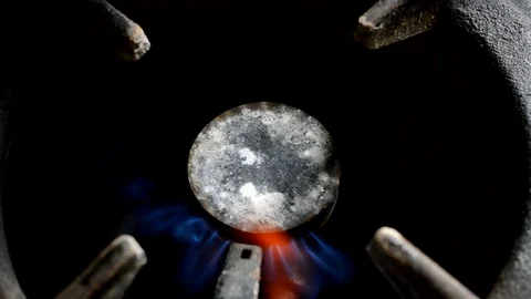 Igniting gas Stock Footage 129383351