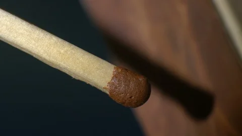 Igniting A Match Video stock 121080274