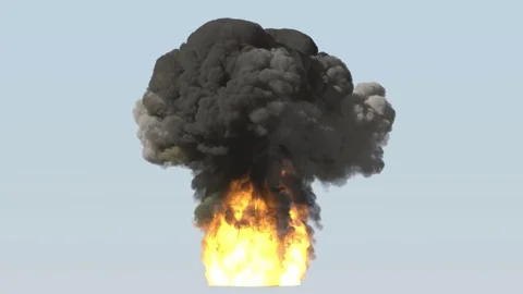 Ignition with alpha mask Stock Footage 70577574