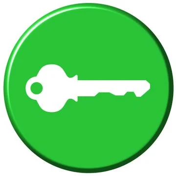 Ignition Button Stock Illustration