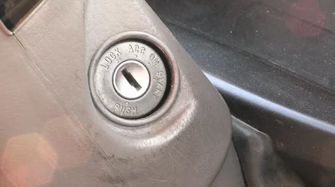 Ignition car Stock Footage 5164914