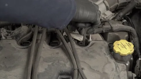 Ignition coil 3 Stock Footage 143828584