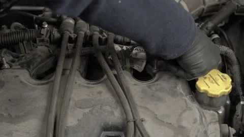 Ignition coil 4 Stock Footage 143828530