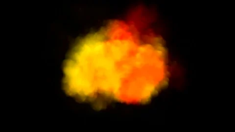 Ignition energy. Color cloud. Release of energy. Burnout Stock Footage 154366934