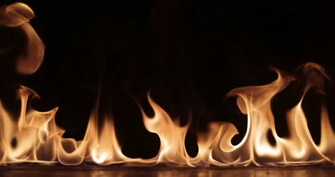 Ignition Of Fire On The Floor Stock Footage 161439585