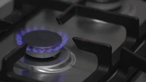 Ignition gas cooker Video stock 82157739