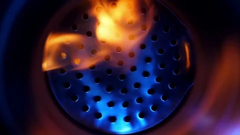 Ignition of the gas Stock Footage 81545253