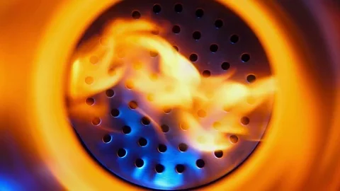 Ignition of the gas Stock Footage 81545289