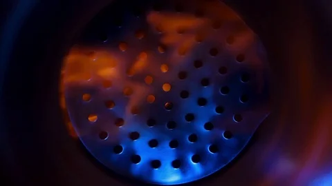 Ignition of the gas Stock Footage 81545297