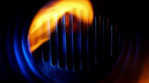 Ignition of the gas Stock Footage 82165704