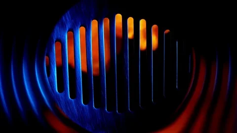 Ignition of the gas Stock Footage 82423291