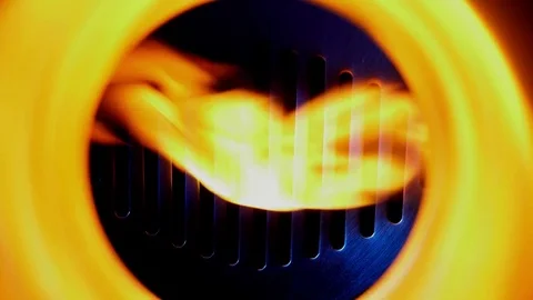 Ignition of the gas Stock Footage 82518795