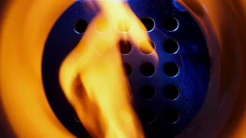 Ignition of the gas Stock Footage 82518821