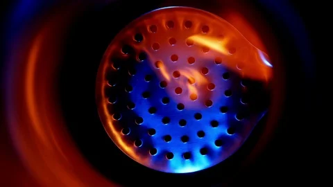 Ignition of the gas Stock Footage 118592178